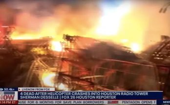 Four Dead, Including a Child, after Helicopter Crashes into Radio Tower in Houston – Video