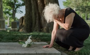 A Year after Son's Death, Woman Sees Grave of Her Daughter-In-Law at the Cemetery