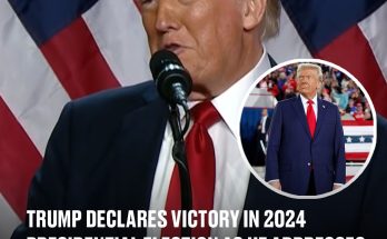 Trump declares victory in 2024 presidential election as he addresses supporters in Florida